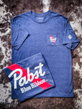 Hooey "Pabst Blue Ribbon" Navy T - Shirt - Apparel - Hooey - Bronco Western Supply Co.