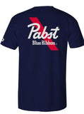 Hooey "Pabst Blue Ribbon" Navy T - Shirt - Apparel - Hooey - Bronco Western Supply Co.