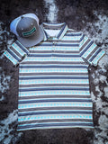 Hooey "The Weekender" Brown Serape Polo - Apparel - Hooey - Bronco Western Supply Co.