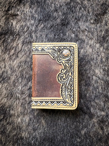 Hooey "War Paint" Bi - Fold Money Clip Wallet - Accessories - Hooey - Bronco Western Supply Co.