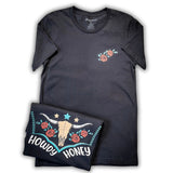 Howdy Honey Tee - Black - Apparel - Bronco Western Supply Co. - Bronco Western Supply Co.