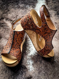 Isabella Tooled Wedges in Rust by Very G - Women's Shoes - Gypsy Jazz/Very G - Bronco Western Supply Co.