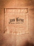 "John Wayne" Light Brown Hooey T - Shirt - Apparel - Hooey - Bronco Western Supply Co.