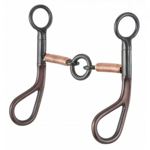 Kelly Silver Star Teardrop Lifesaver Snaffle - Bits - Tough 1 - Bronco Western Supply Co.