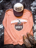 Ladies "Cheyenne" Sienna Long Sleeve T - Shirt - Apparel - Hooey - Bronco Western Supply Co.