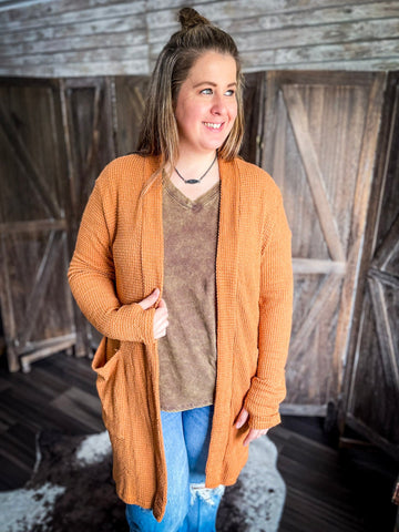 Lola Cardigan - Toasted Almond - Apparel - Bronco Western Supply Co. - Bronco Western Supply Co.