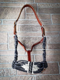 Moral Wool String Leather Halter - Halters & Leads - Tough 1 - Bronco Western Supply Co.