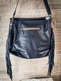 Myra Bag - Black Shimmer Leather & Hair On Bag - Purses & Wallets - Myra Bag - Bronco Western Supply Co.