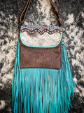 Myra Bag - Conglomerate Leather Hairon Bag - Purses & Wallets - Myra Bag - Bronco Western Supply Co.