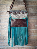 Myra Bag - Conglomerate Leather Hairon Bag - Purses & Wallets - Myra Bag - Bronco Western Supply Co.