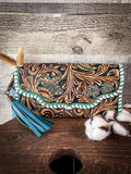 Myra Bag - Dolly Trail Hand - Tooled Wallet - Purses & Wallets - Myra Bag - Bronco Western Supply Co.