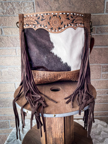 Myra Bag - Plains Roundup Leather & Hairon Bag - Purses & Wallets - Myra Bag - Bronco Western Supply Co.