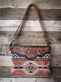 Myra Bag - Sansa Chevron Hand - Tooled Bag - Purses & Wallets - Myra Bag - Bronco Western Supply Co.