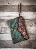 Myra Bag - Sipala Hand - tooled Clutch Bag - Purses & Wallets - Myra Bag - Bronco Western Supply Co.