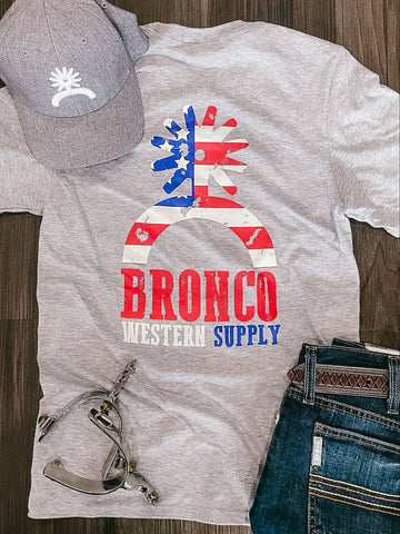 Patriot - Legacy Tee - Apparel - Bronco Western Supply Co. - Bronco Western Supply Co.