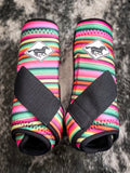 Patterned Sport Boots & Bells (Various Prints) - Horse Boots and Wraps - WhinneyWear - Bronco Western Supply Co.