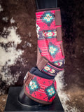 Patterned Sport Boots & Bells (Various Prints) - Horse Boots and Wraps - WhinneyWear - Bronco Western Supply Co.