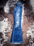 Petra Rodesiler Mid - Rise Stretch Flare Jeans - Apparel - Bronco Western Supply Co. - Bronco Western Supply Co.