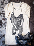 Ranch Cutter Graphic Tee - Cream - Apparel - Bronco Western Supply Co. - Bronco Western Supply Co.