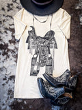 Ranch Cutter Graphic Tee - Cream - Apparel - Bronco Western Supply Co. - Bronco Western Supply Co.