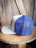 "RANK STOCK" Hooey Grey/Blue Hat - Apparel - Hooey - Bronco Western Supply Co.