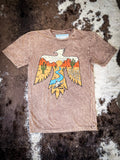 Roam Free Graphic Tee - Mocha - Apparel - Bronco Western Supply Co. - Bronco Western Supply Co.