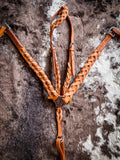 Royal King Braided Leather One Ear Headstall - Headstalls & Accessories - Tough 1 - Bronco Western Supply Co.