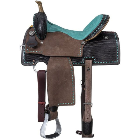 Royal King Bryson Barrel Saddle - Saddles & Accessories - Tough 1 - Bronco Western Supply Co.