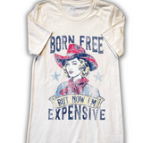 Born Free Tee - Cream