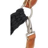 Skyler Wool String Leather Halter - Halters & Leads - Tough 1 - Bronco Western Supply Co.