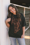 Stolen Saddle Embroidered Tee - Apparel - 2 Fly Co. (BWS) - Bronco Western Supply Co.