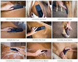 StripHair Gentle Groomer - Horses Dogs 6 - in - 1 Shedding Grooming Tool - Grooming - Betty's Best - Bronco Western Supply Co.