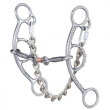 Sweet Iron 3 Piece Short Shank Gag Snaffle - Bits - Tough 1 - Bronco Western Supply Co.