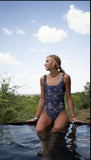 "The Ollie" Black Aztec Hooey Swimsuit - Apparel - Hooey - Bronco Western Supply Co.