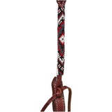 Tough 1 Beaded Diamond One Ear Headstall - Red - Headstalls & Accessories - Tough 1 - Bronco Western Supply Co.