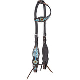 Tough 1 Vintage Floral One Ear Headstall - Headstalls & Accessories - Tough 1 - Bronco Western Supply Co.