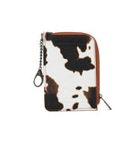 Wrangler Cow Print Card Case - Brown - Purses & Wallets - Wrangler - Bronco Western Supply Co.