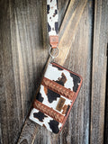 Wrangler Cow Print Wallet - Brown - Purses & Wallets - Wrangler - Bronco Western Supply Co.