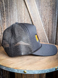 YeeHaw Trucker Cap - Black - Apparel - Bronco Western Supply Co. - Bronco Western Supply Co.